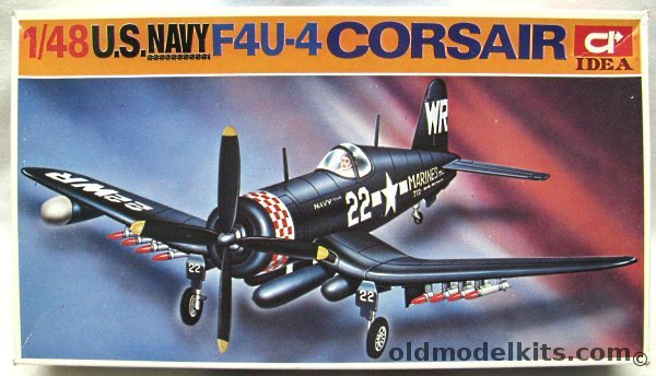 Idea 1/48 Vought F4U-4 Corsair - US Marines VMF-312 (ex-Hobby Craft / Ex-Monogram) - (F4U4), 19-02 plastic model kit